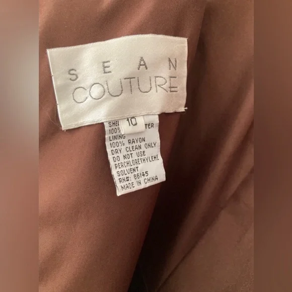 Sean Couture formal gown, size 10 - Picture 3 of 4